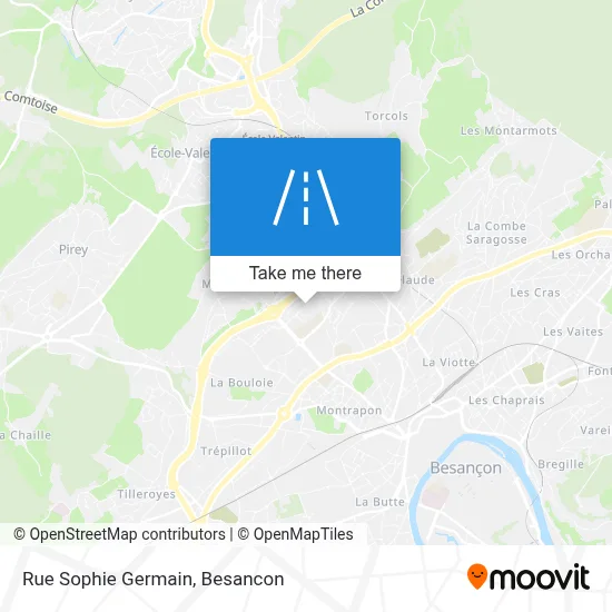 Rue Sophie Germain map