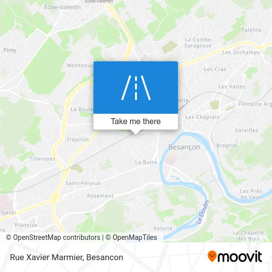 Rue Xavier Marmier map