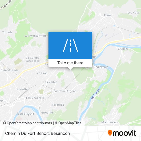 Chemin Du Fort Benoît map
