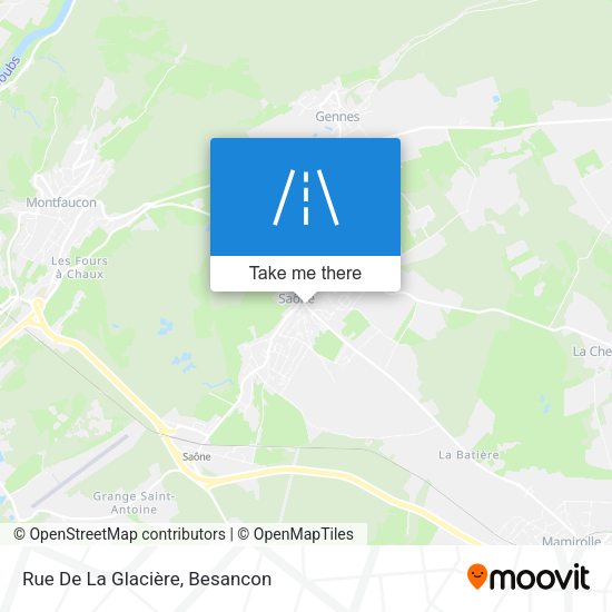 Rue De La Glacière map