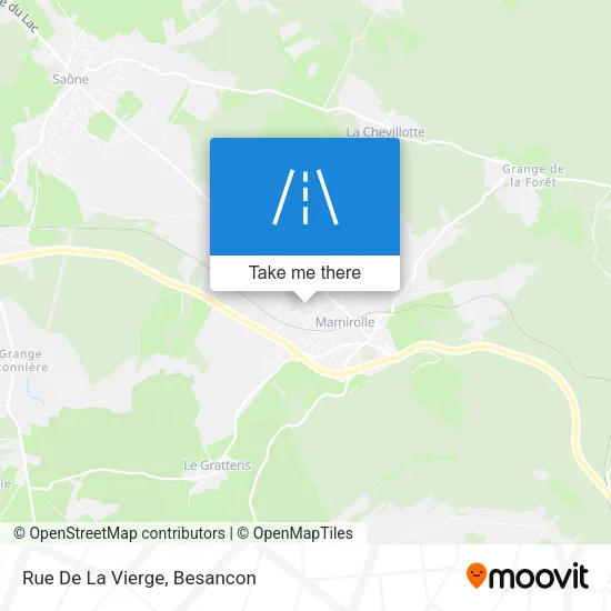 Rue De La Vierge map