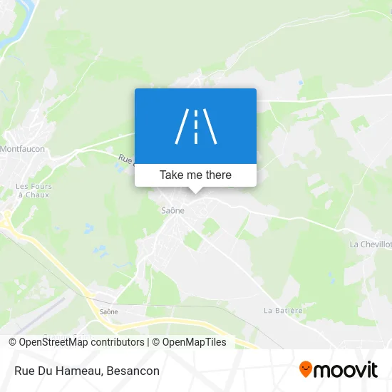 Rue Du Hameau map