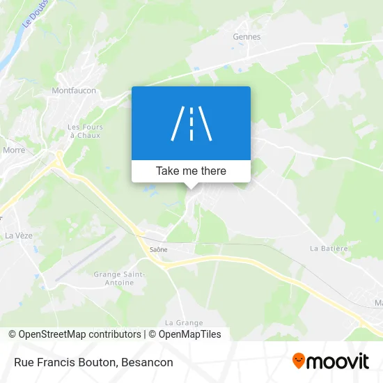 Rue Francis Bouton map