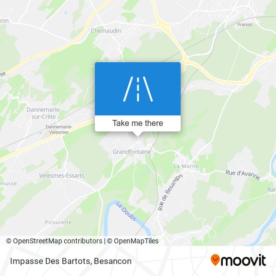 Impasse Des Bartots map