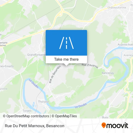 Rue Du Petit Marnoux map