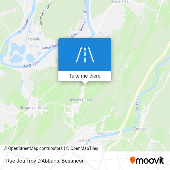 Rue Jouffroy D'Abbans map