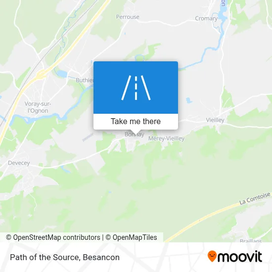 Chemin De La Source map