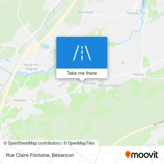 Rue Claire Fontaine map