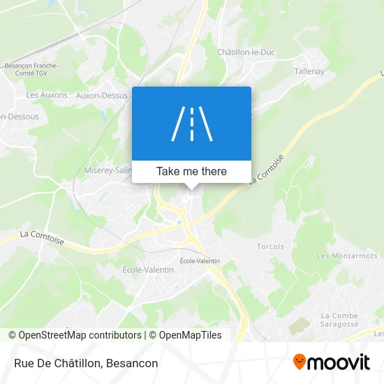 Rue De Châtillon map