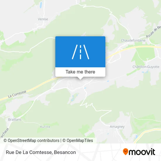 Rue De La Comtesse map