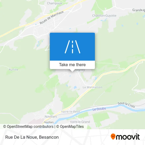 Rue De La Noue map