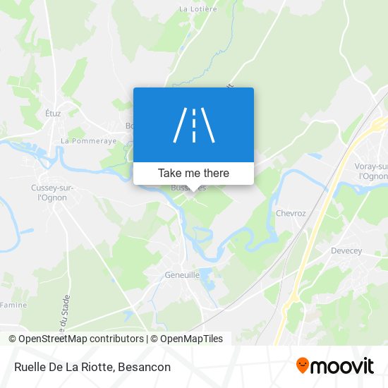 Ruelle De La Riotte map