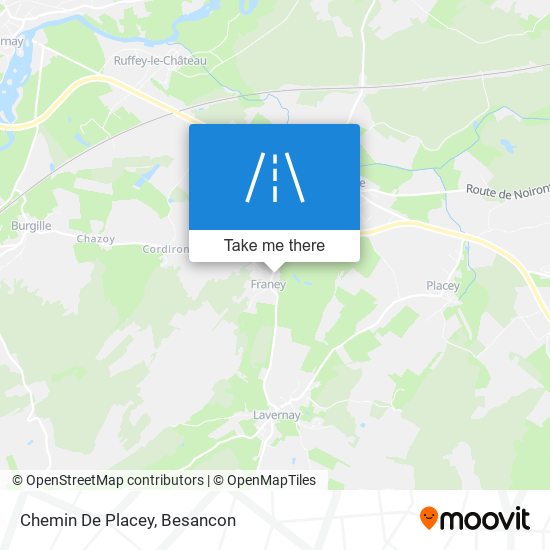 Chemin De Placey map