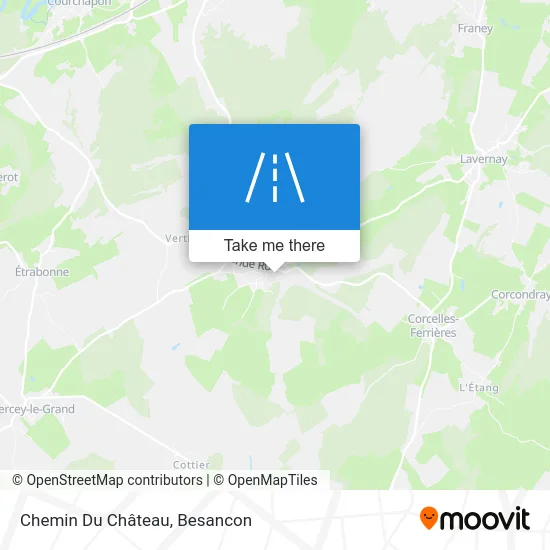 Chemin Du Château map