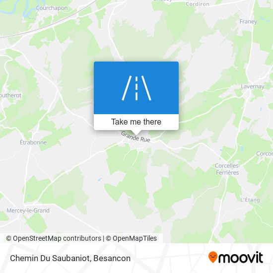 Chemin Du Saubaniot map