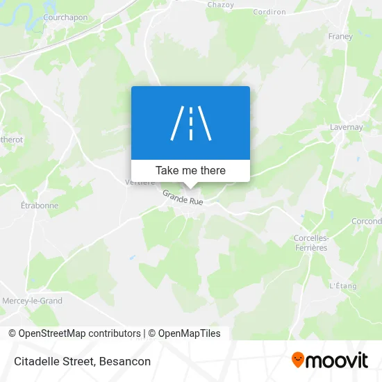 Rue De La Citadelle map