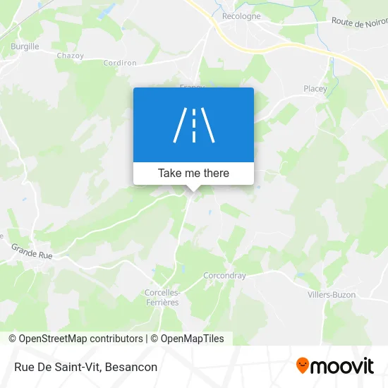 Rue De Saint-Vit map