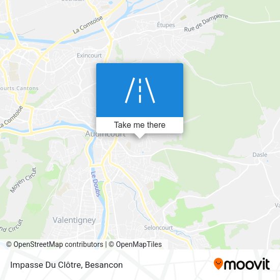 Impasse Du Clôtre map