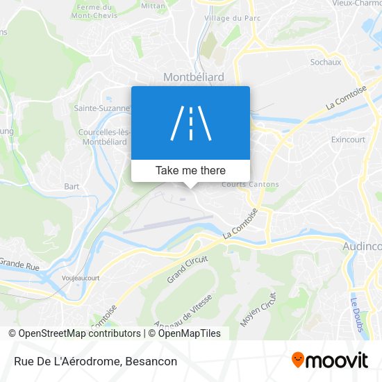 Rue De L'Aérodrome map