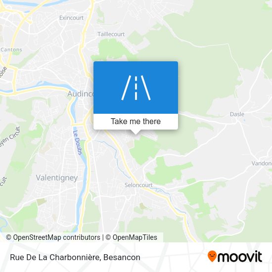 Rue De La Charbonnière map