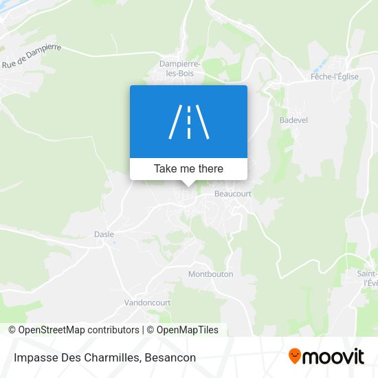 Impasse Des Charmilles map