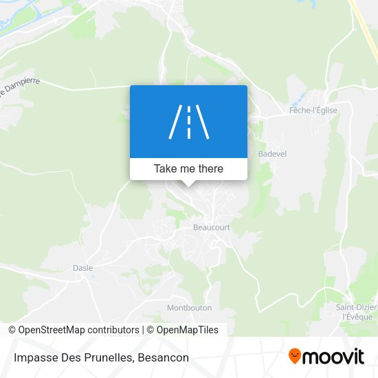 Impasse Des Prunelles map