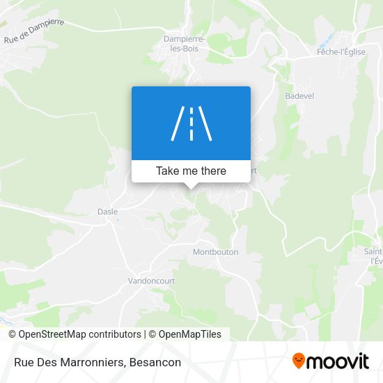 Rue Des Marronniers map