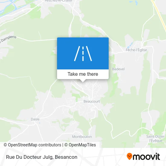 Rue Du Docteur Julg map