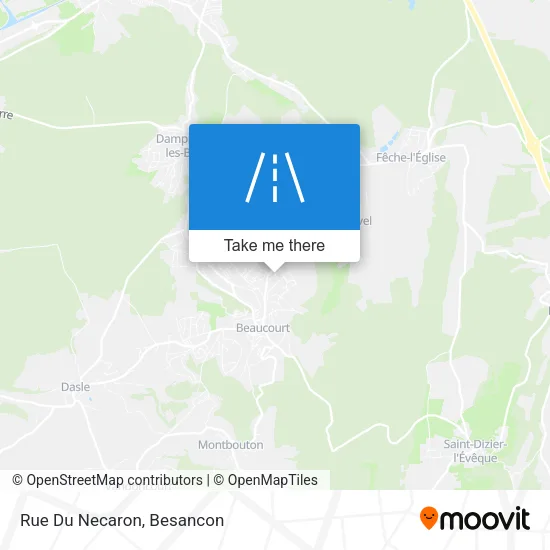 Rue Du Necaron map