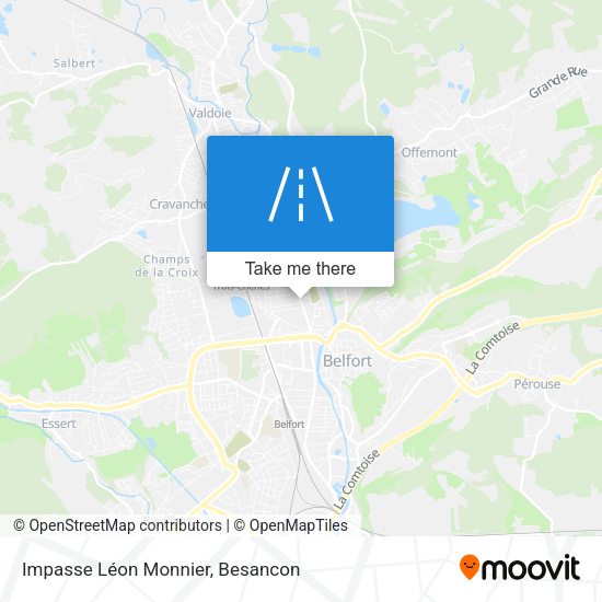 Impasse Léon Monnier map