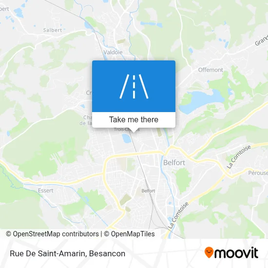 Rue De Saint-Amarin map