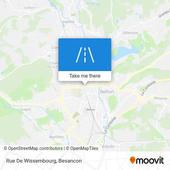 Rue De Wissembourg map