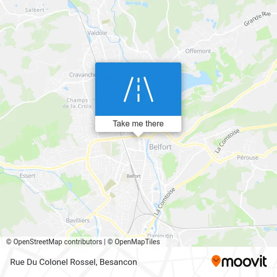 Rue Du Colonel Rossel map