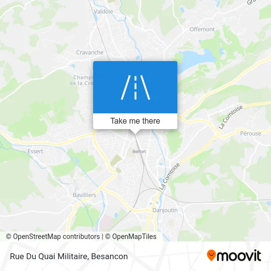 Rue Du Quai Militaire map