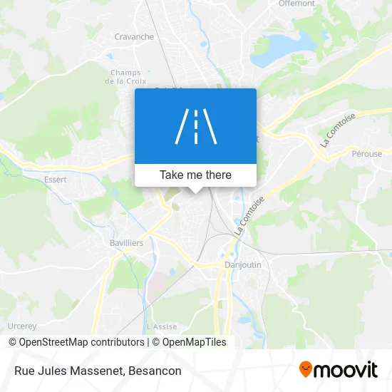 Rue Jules Massenet map