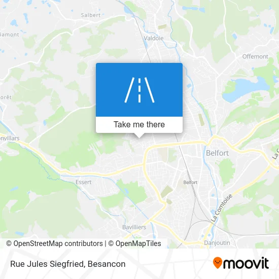 Rue Jules Siegfried map