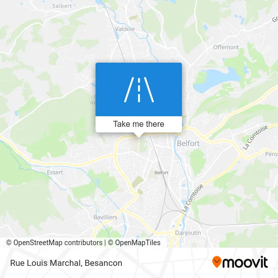 Rue Louis Marchal map