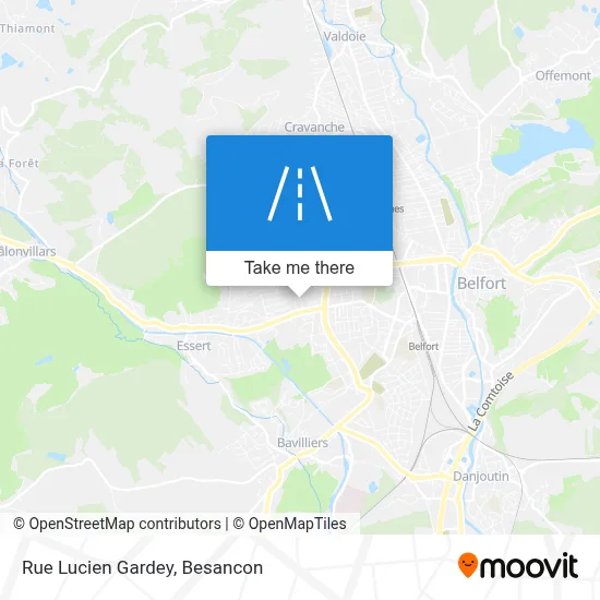 Rue Lucien Gardey map