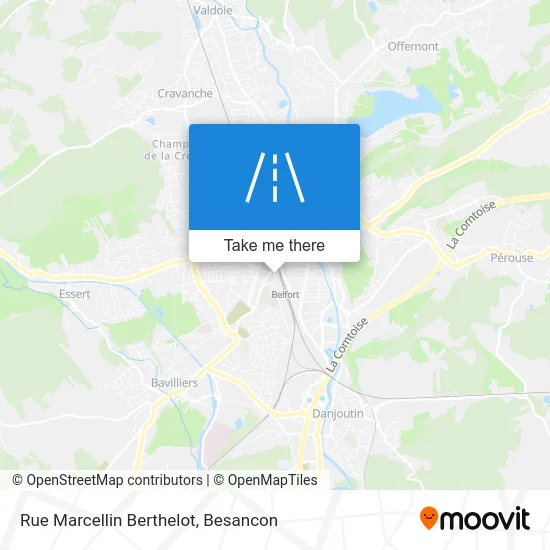 Rue Marcellin Berthelot map