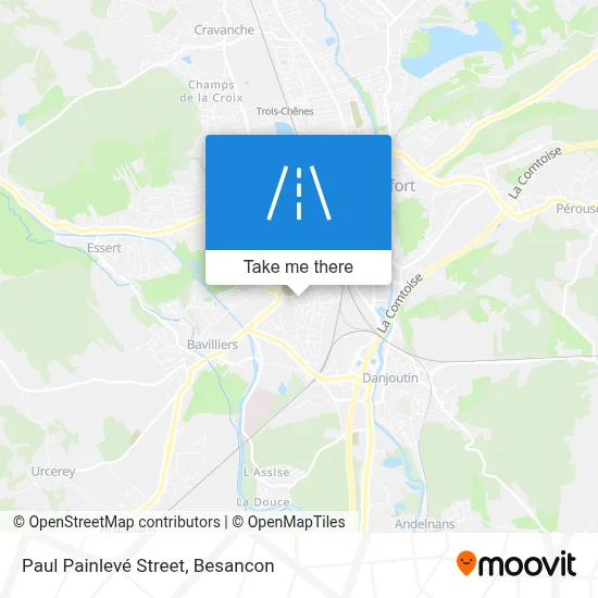 Rue Paul Painlevé map