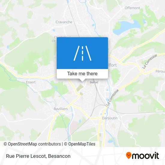 Rue Pierre Lescot map