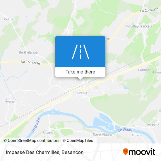 Impasse Des Charmilles map