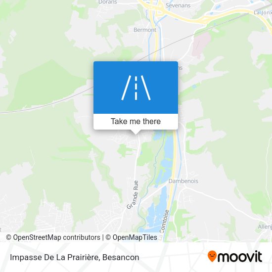 Impasse De La Prairière map
