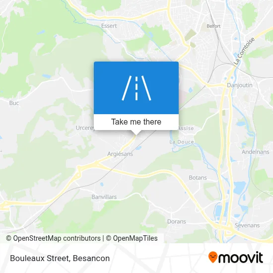 Rue Des Bouleaux map