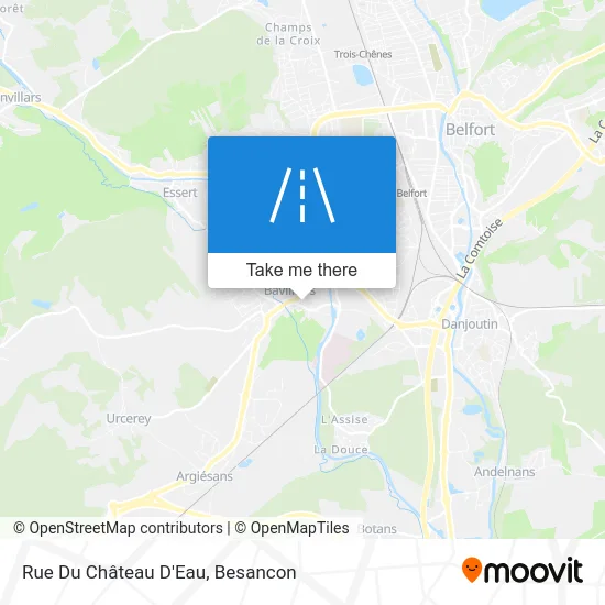 Rue Du Château D'Eau map