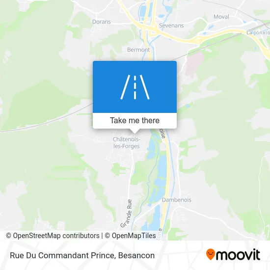 Rue Du Commandant Prince map