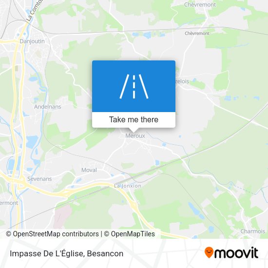 Impasse De L'Église map