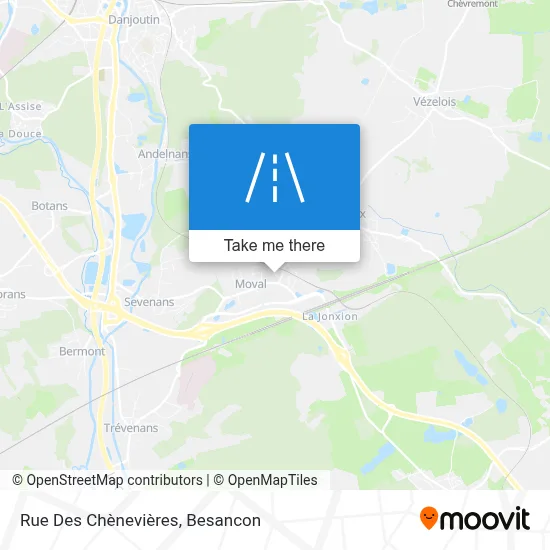 Rue Des Chènevières map