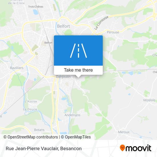 Rue Jean-Pierre Vauclair map