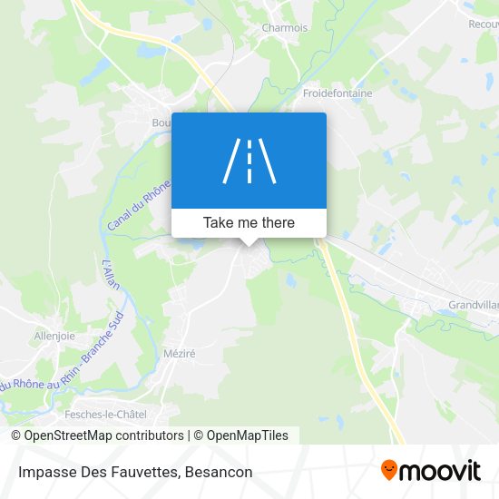 Impasse Des Fauvettes map
